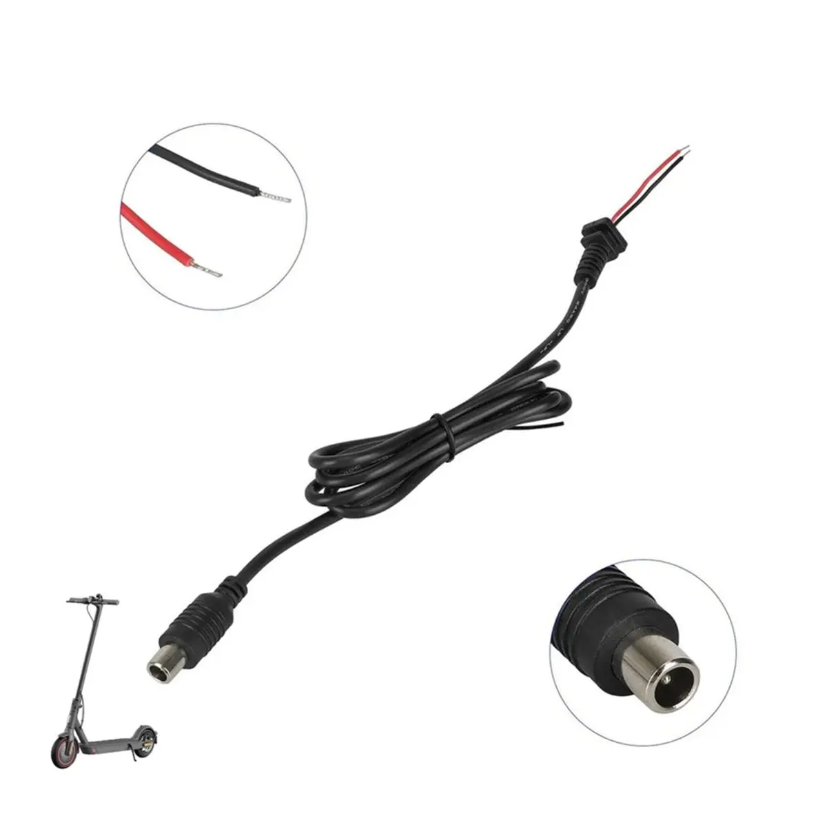 (A60I] 42V 2A Charging Cable M365 / M365 Pro KickScooter Reliable Fast Charger Replacement Accessory for KickScooters