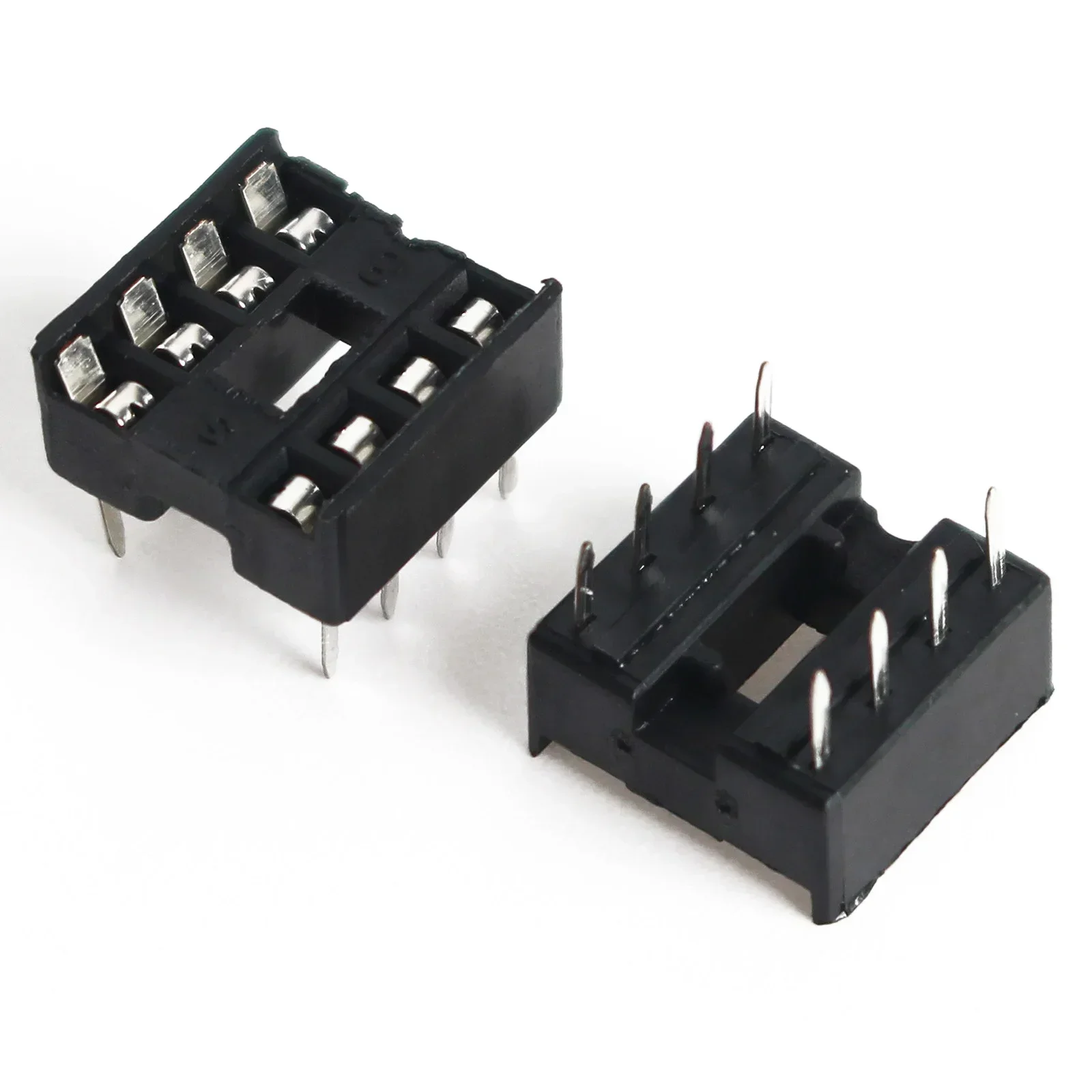 10 sztuk DIP IC gniazda 6P/8P/14P/16P/18P/20P/24P/28P Adapter lutowane układy scalone gniazda element elektroniczny