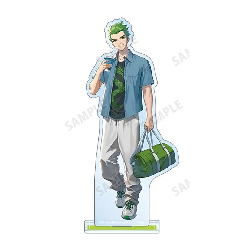 OW Overwatch D.Va Kiriko Hanzo Genji Acrylic Stand Anime Keychain Collection Desktop Acrylic Standee Holder Display Multi Model view 4