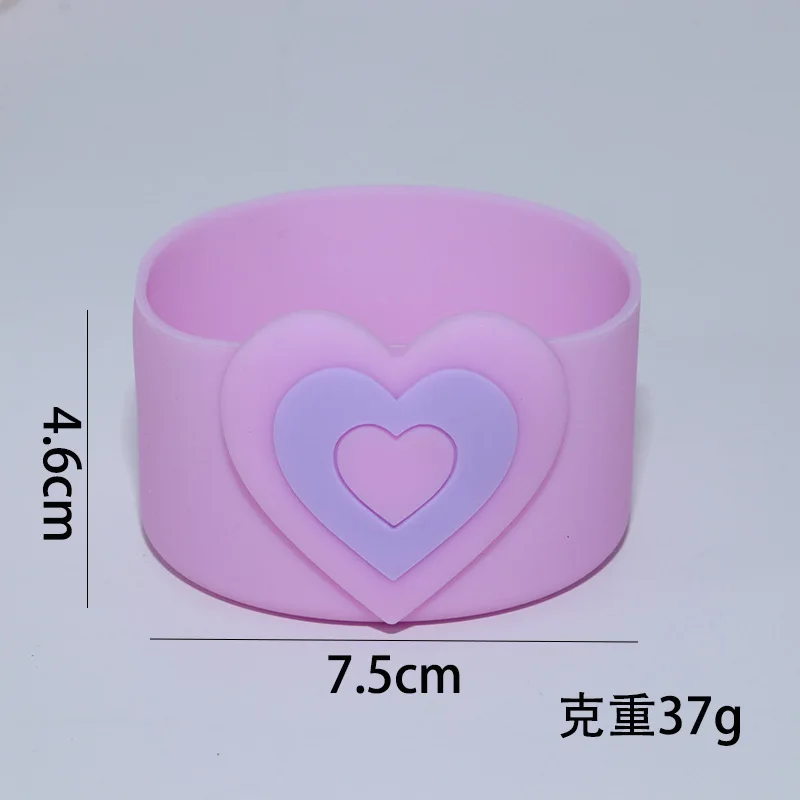Tumbler Cup Base Heat-insulating And Anti Slip Haitang Flower Silicone Protective Cover Accessories Set For Stanley Cup