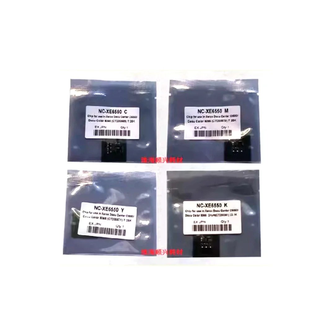 8pcs. 013R00602 013R00603 Drum Cartridge Chip For Xerox DocuColor DC 240 242 250 252 260 WorkCentre 7655 7675 7665 DC240 Image