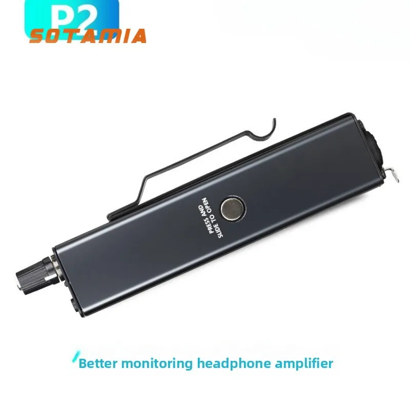 SOTAMIA P2 شاشة شخصية محمولة مضخم ضوت سماعات الأذن نشط XLR XLR ستيريو الفرقة أمبير تسجيل استوديو مكبر صوت أحادي