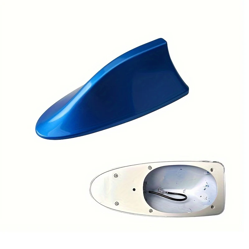 Universal Shark Fin Car Antenna Topper - Stronger FM/AM Radio Signal, No Drilling Required, Decorative Aerial for Most Vehicles - view 4