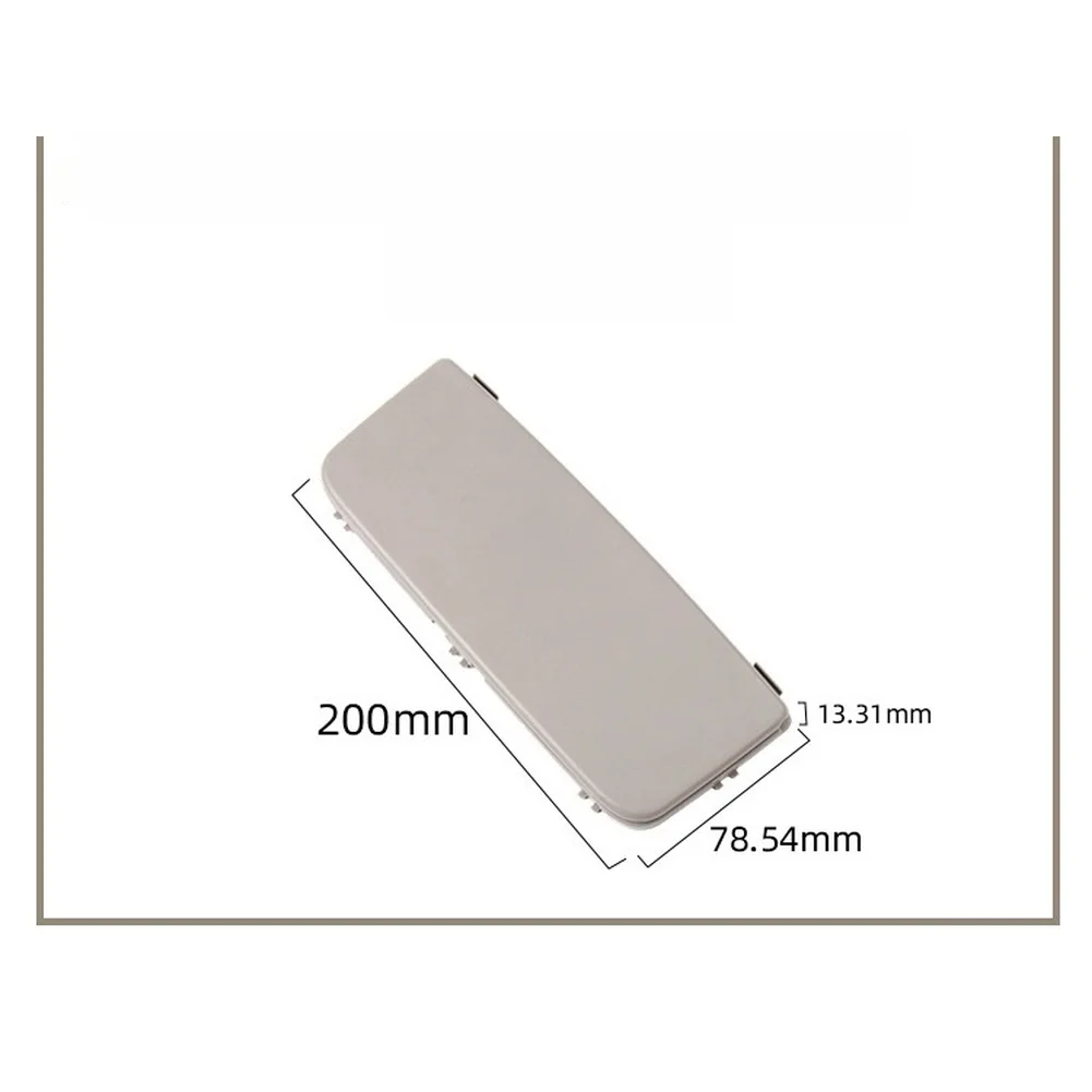 Front Interior Sun Visor Mirror Cover for Volvo XC60 2009-2012 XC90 V70 S80 2006-2013 Driver and Passenger Side view 4