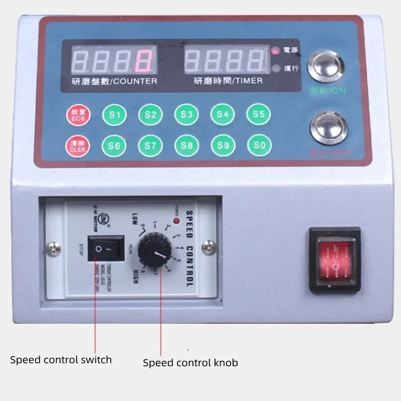 

New Portable Fiber Grinder Four Corner Center Press Ceramic Jumper Core Grinder Tail Fiber Polishing Machine