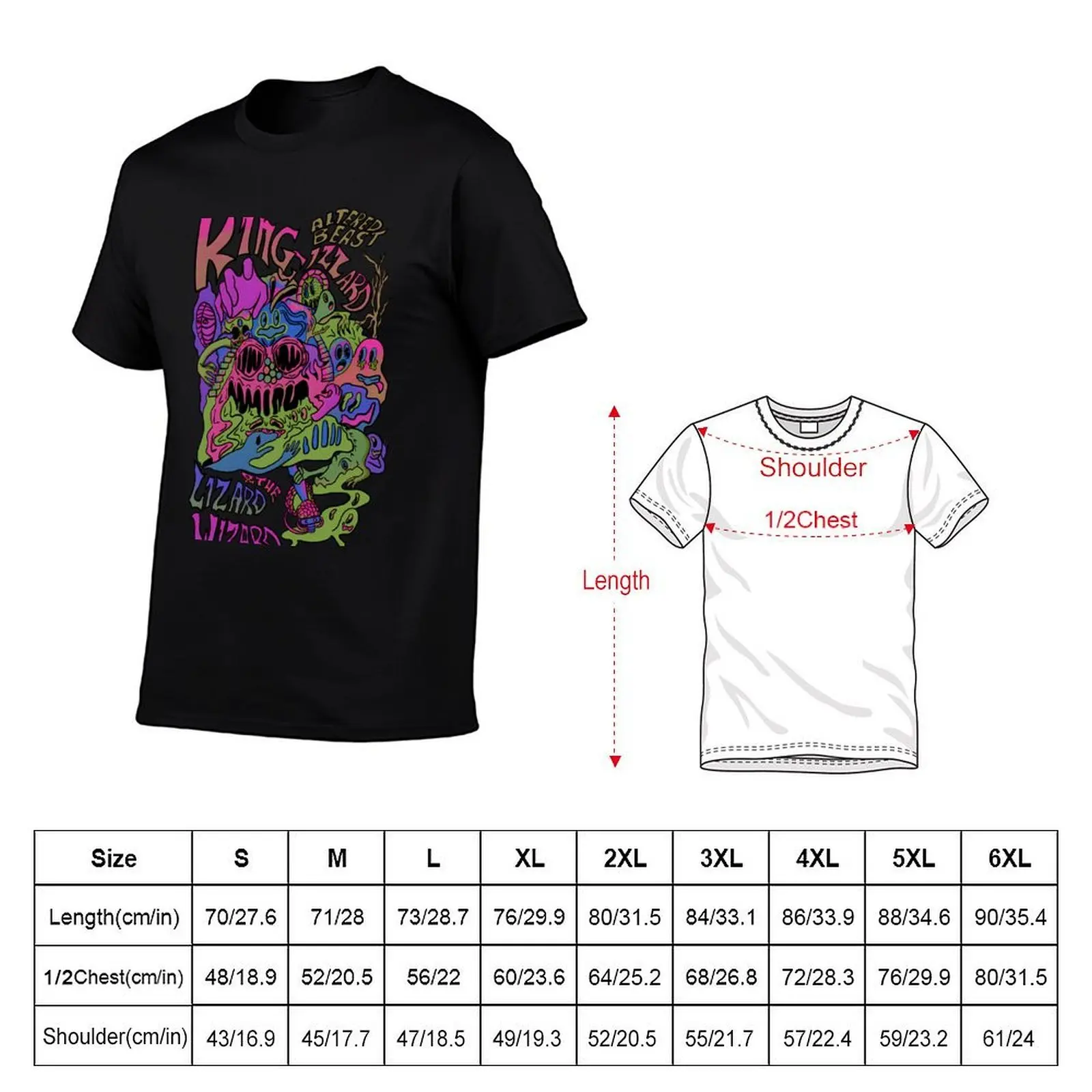 King Gizzard and The Lizard Wizard - Altered Beast T-Shirt Holiday Party Tee Shirt T-Shirt - view 5