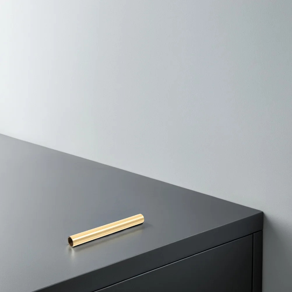 

2 шт., медный стержень лампы с резьбой M10, полая прямая трубка, настенные настольные лампы, запасные части «сделай сам», фурнитура, приспособление для труб