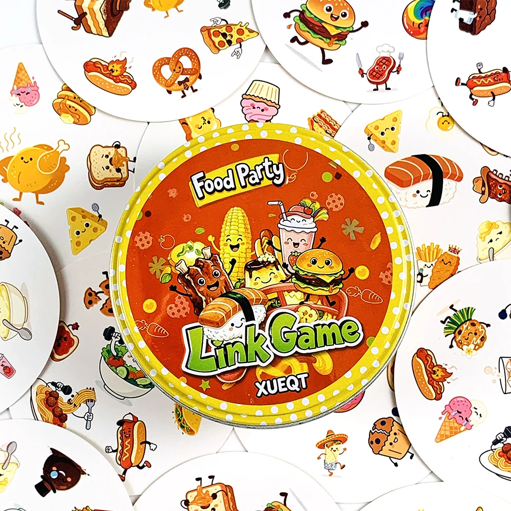 Metal Box Card Game Food Party - Party Games Box 评论和价格