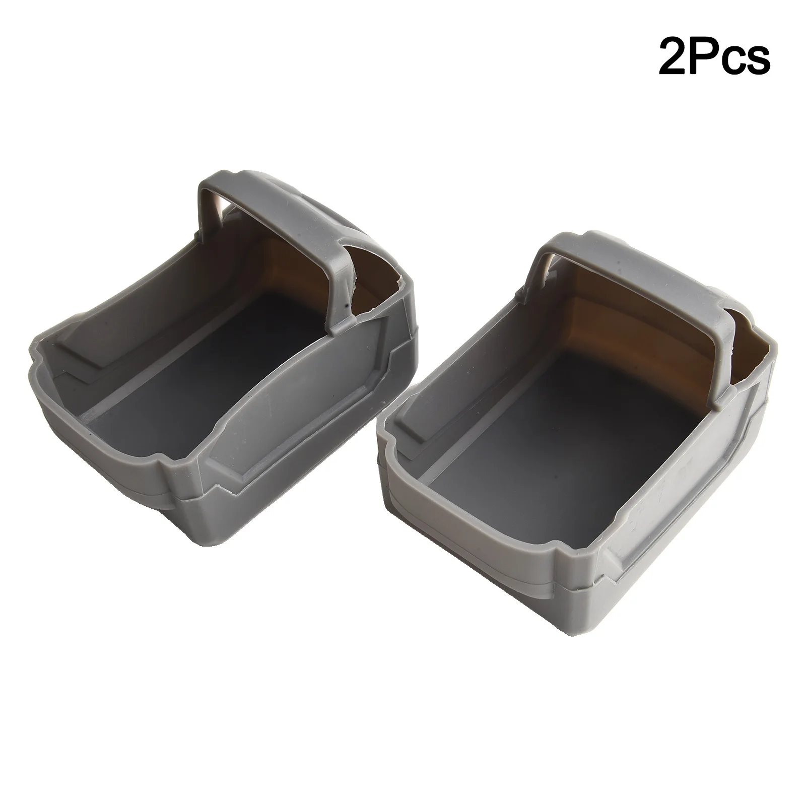 2PCs Silicone Protective Cover Case For 18V 3.0 4.0 5.0 Battery Protective Cover Power Tool Batteries