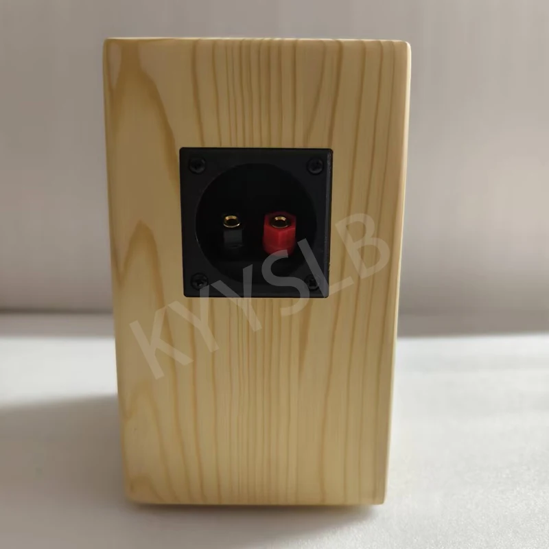 KYYSLB Altavoz laberinto de madera maciza Altavoz pasivo Frecuencia completa de 3 pulgadas HiFi Fever Home Desktop Audio de frecuencia completa