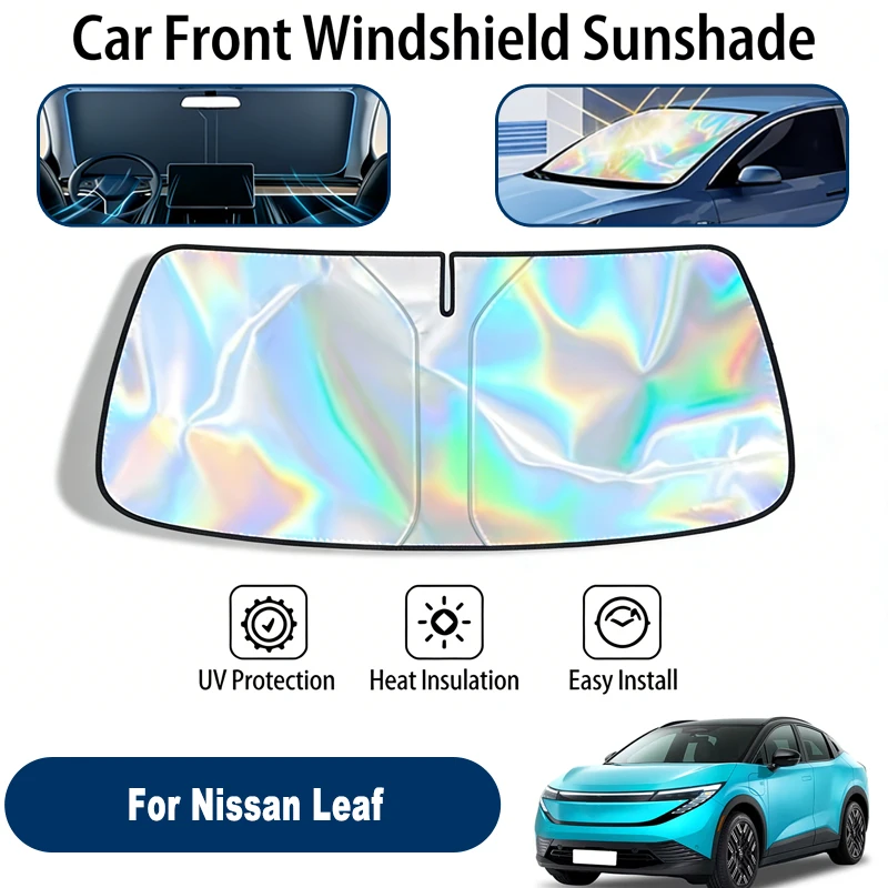 

Windshield Sun Shade For Nissan Leaf Foldable UV Reflective Front Window Sun Protection Cover Accessories