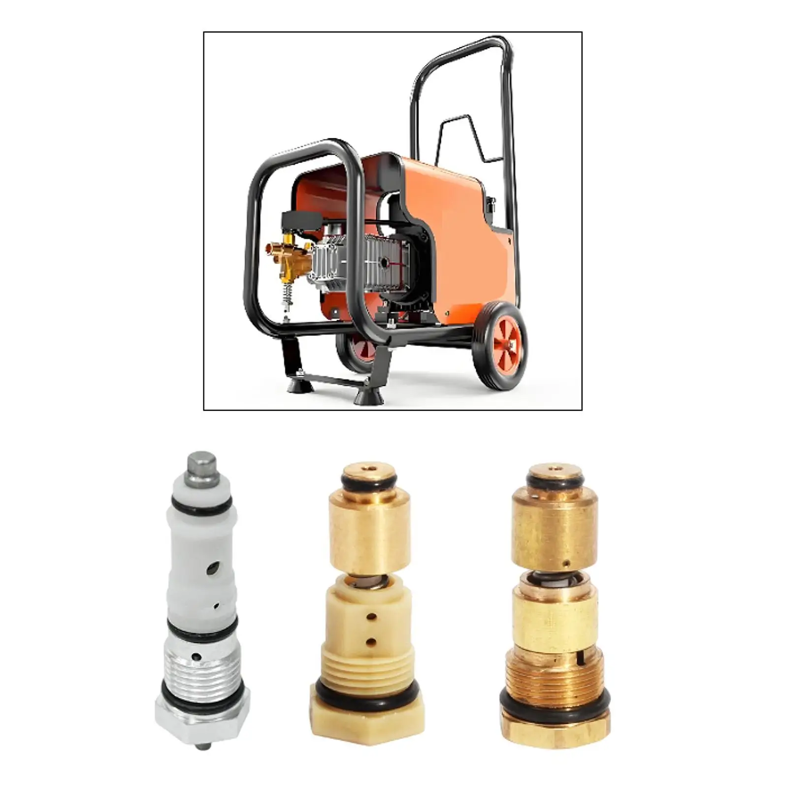 Induction Overflow Valve Easy to Install Switch Accessories Portable High Performance Micro Switch for Pressure Washer Accessory