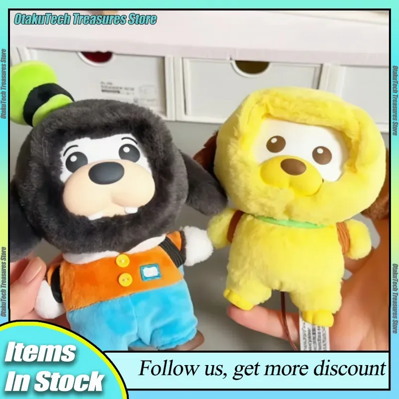 

Disney Genuine Toptoy Mini Backpack Serise Blind Box Mickey Donald Minnie Fun Vinyl Collection Bag Decor Keychain Valentine Gift