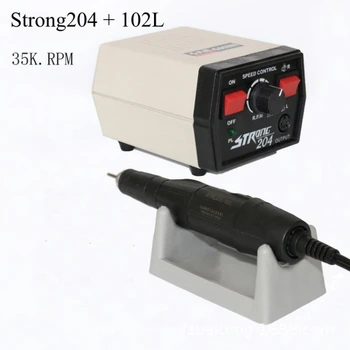 Dental Mircomotor Nail Drill Machine Manicure Polishing Equipment with 102L Handle Grinder Dentist Lab Hand Tools