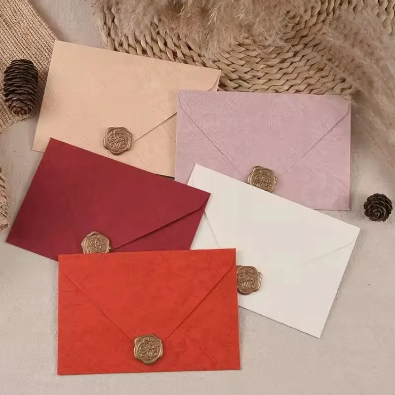 

30pcs/lot Vintage Phnom Penh Western Envelopes Invitation Wedding Invitation Postcard Greeting Card Message Paper Envelope