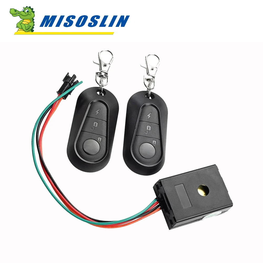 36V/48V/60V/72V Anti-Theft E-bike Alarm System for Kugoo M4 Electric Scooter Security Remote Control Alert Vehicle Accessories