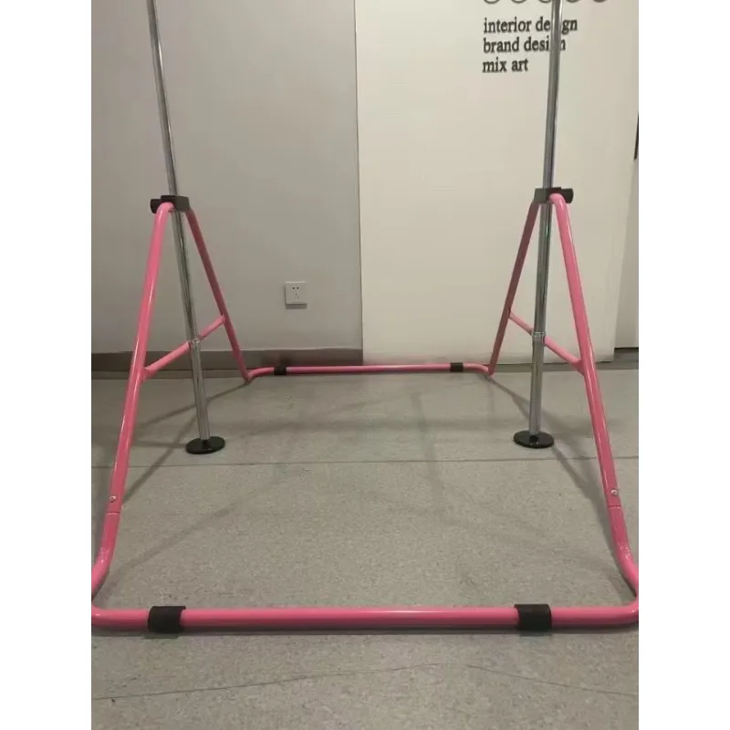 

Gymnastics Pole Adjustable Height Folding Gymnastics Bars Portable Junior Training Equipment Horizontal Gymnastics Training