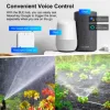 KEMEK 스마트 프로그래밍 가능 뿌리기 타이머 2 구역 Wifi 스마트 가든 워터 타이머, 비 지연 기능이 있는 호스 수도꼭지 관개용 4