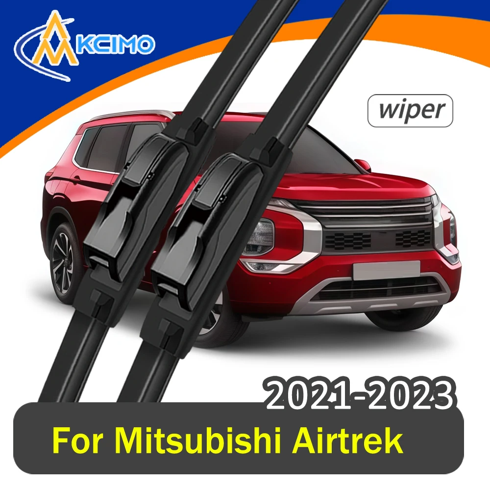 

Premium Front Windshield Wiper Blades Set For Mitsubishi Airtrek (China) 2021-2023 All-Weather Performance Easy to Install