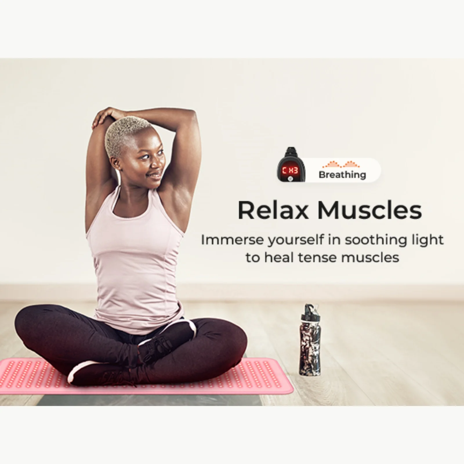 Red ＆Infrared Light Therapy Belt 850nm 660nm LED Beauty Devices fo Wrap Burn Fat Face Wrap Slimming Waist Heat Pad Full Body