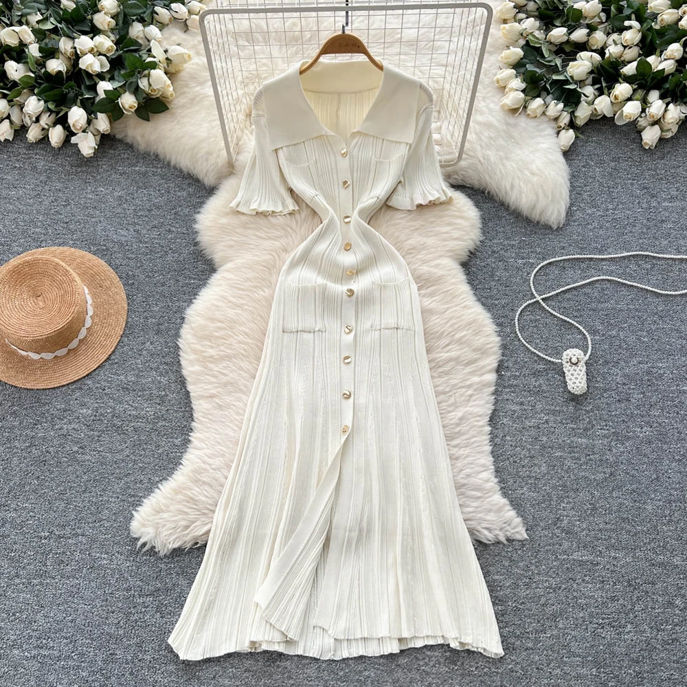 YuooMuoo ชุดสตรี 2025 ใหม่แบรนด์แฟชั่น Slim Elastic สะโพกแยก Bodycon ชุดยาว Elegant Lady Party Vestidos