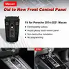 자동차 디지털 콘솔 전면 AC 패널 포르쉐 Macan 2014-2021 멀티미디어 플레이어 터치 컨트롤 용 풀 터치 2024 스타일 업그레이드 6