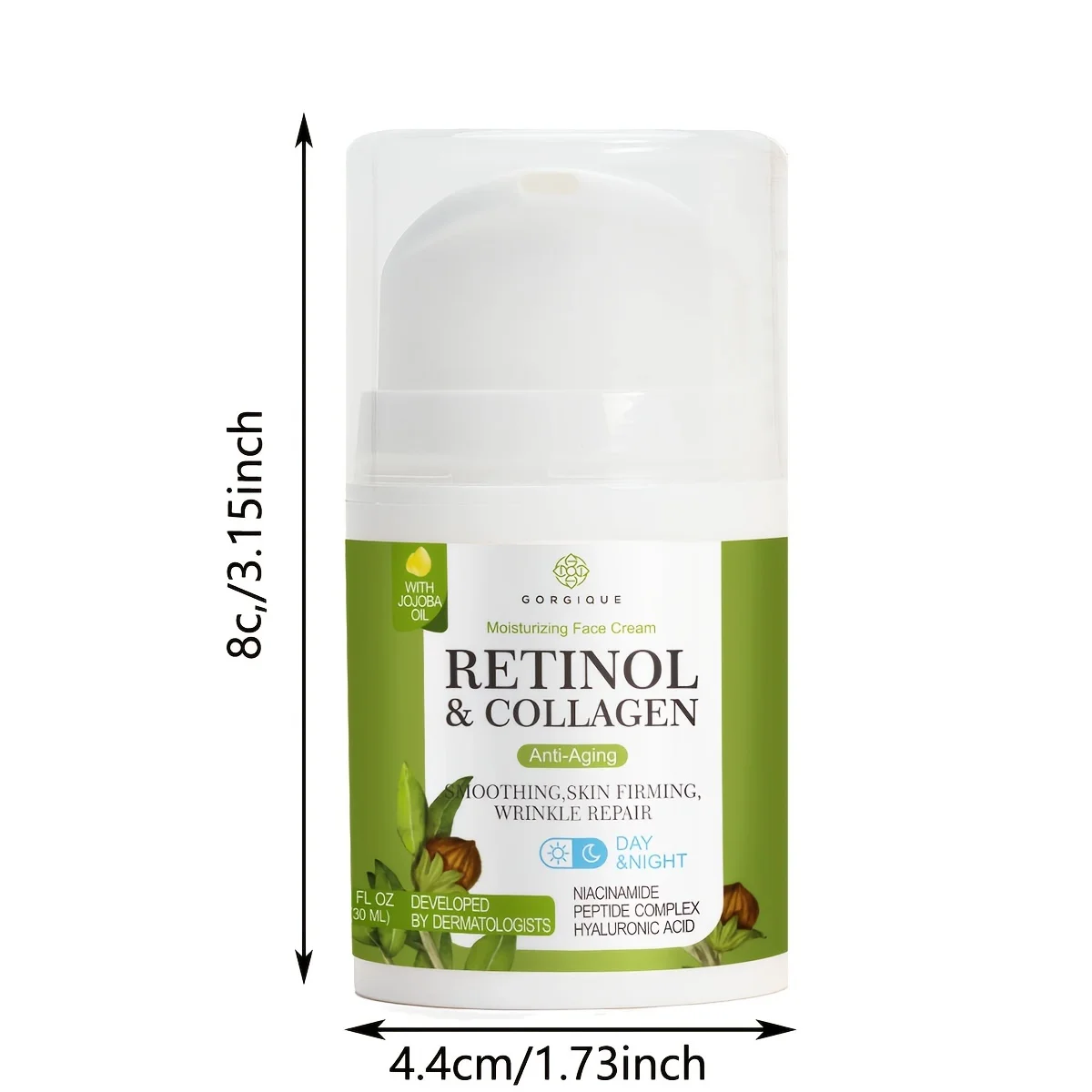 Face Moisturizer Retinol Cream Men and Women Anti-Aging Face Cream Day & Night Neck Cream