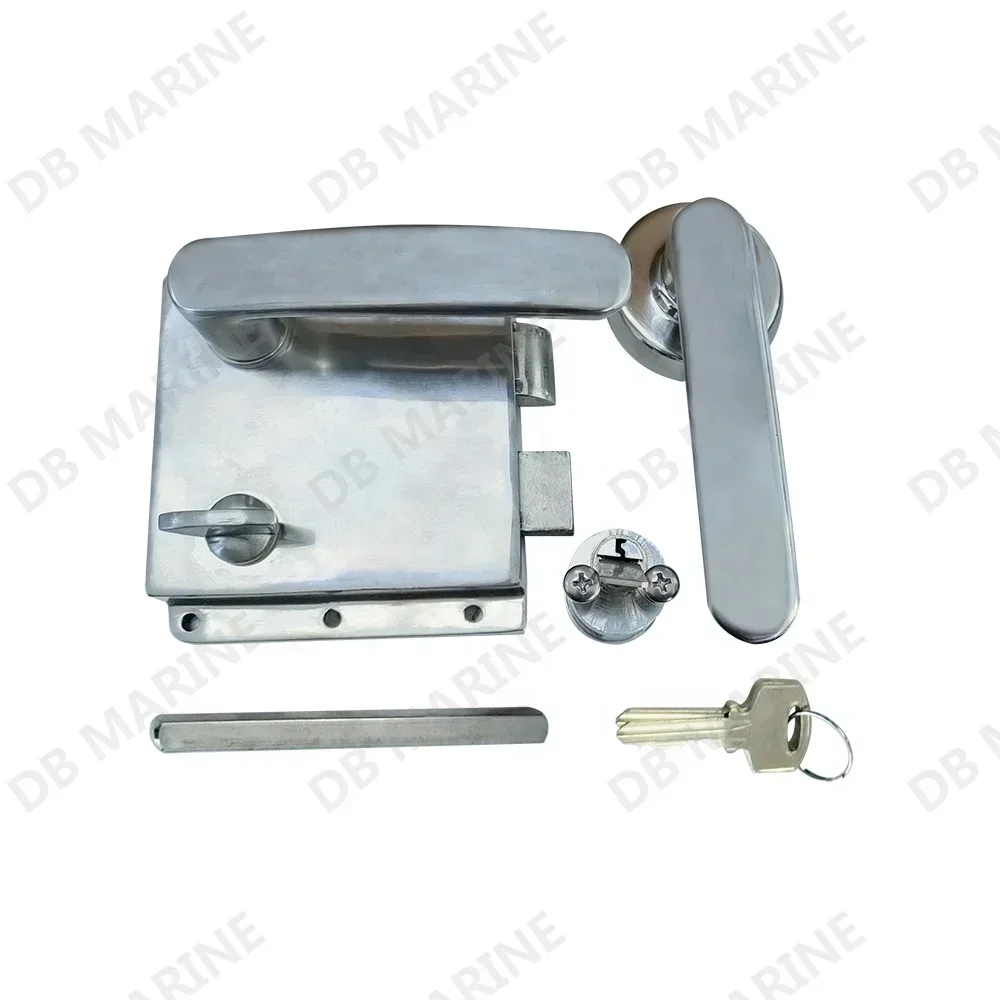 IMPA490195 Steel Door Lever Tumbler Rim Locks with Lever Handle Model OHS-3600 for Marine Use