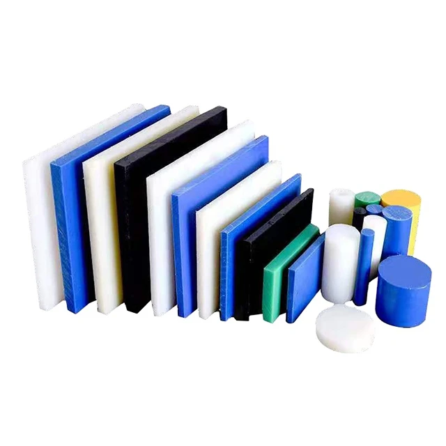 Thick 3/4/5/6/8/10/12/15/20~30mm Colored Polyethylene Sheet Plastic Board High Temperature PE/UPE/HDPE Plate for CNC Engraving