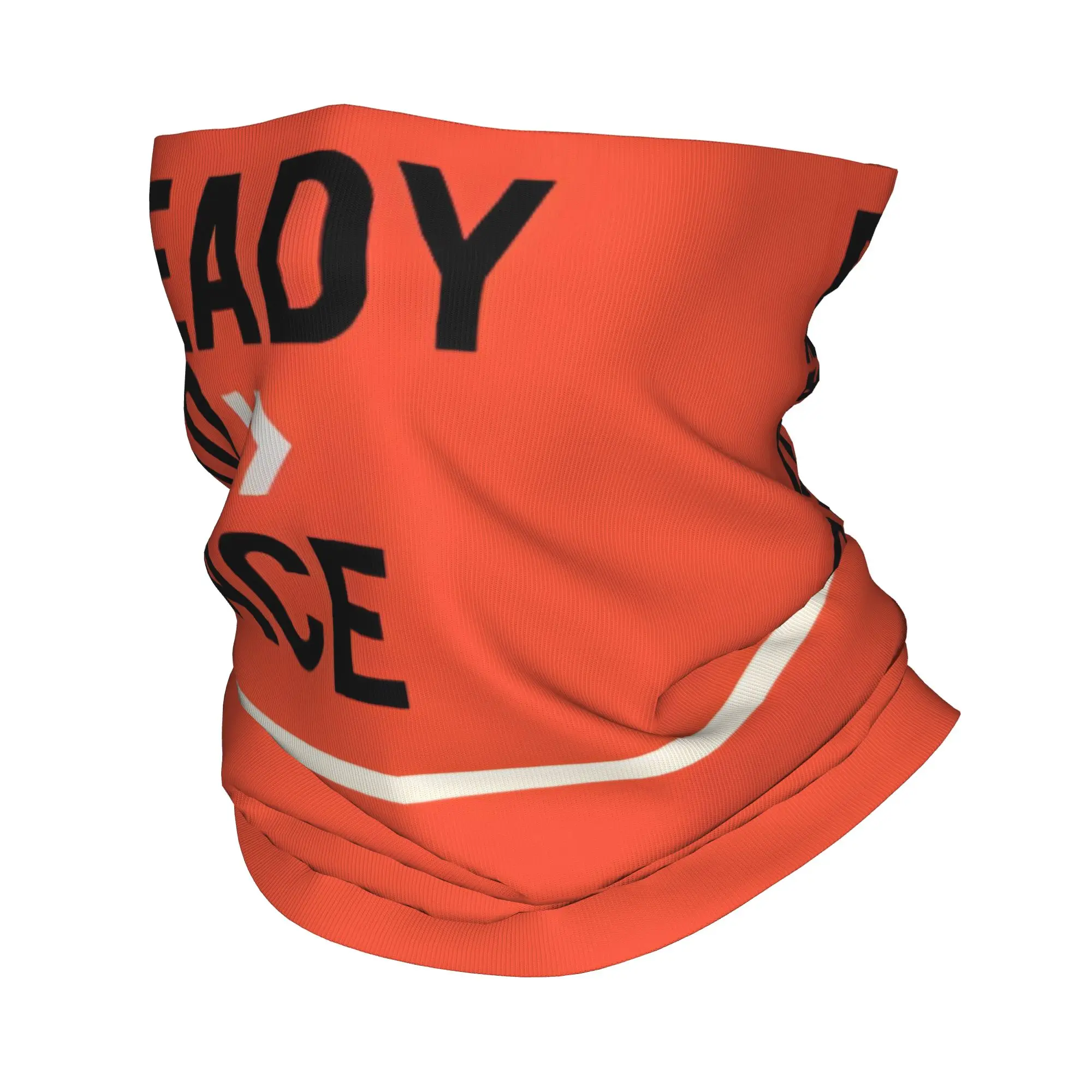 Benutzerdefinierte Ready To Race Logo Halstuch Männer Frauen winddicht Winter Motorrad Reiten Bandana Schal zum Radfahren
