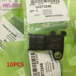 10PCS Manifold Absolute Pressure Sensor MAP 0 261 230 282 55573248 0261230282 For Chevrolet Aveo Camaro Sonic Malibu GMC Terrain