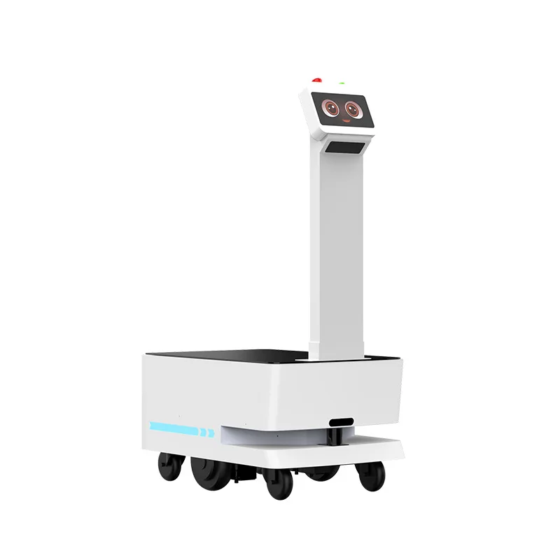 Mobile service robot chassis, trolley handling robot