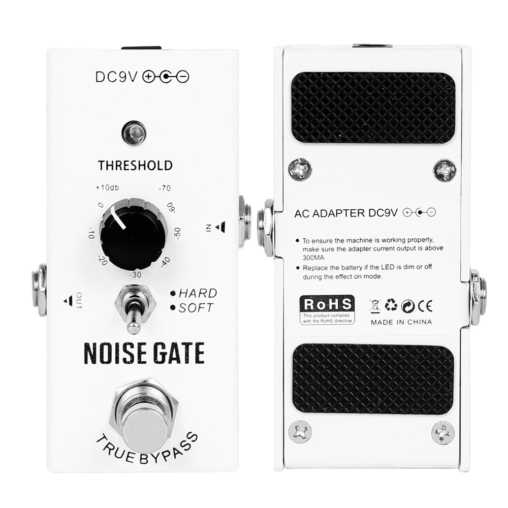 

IRIN Guitar Noise Gate Pedal Electric Guitar Noise Suppression Effect Pedal Metal Housing True Bypass Guitar Parts & Accessories