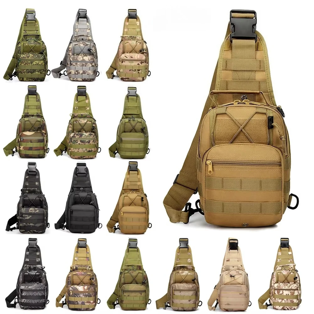 

Waterproof Outdoor Motorcycle Chest Sling Bag Men Tactical Moto Side Bag Crossbody Shoulder Bag Sport Men's Fanny Pack Backpacks