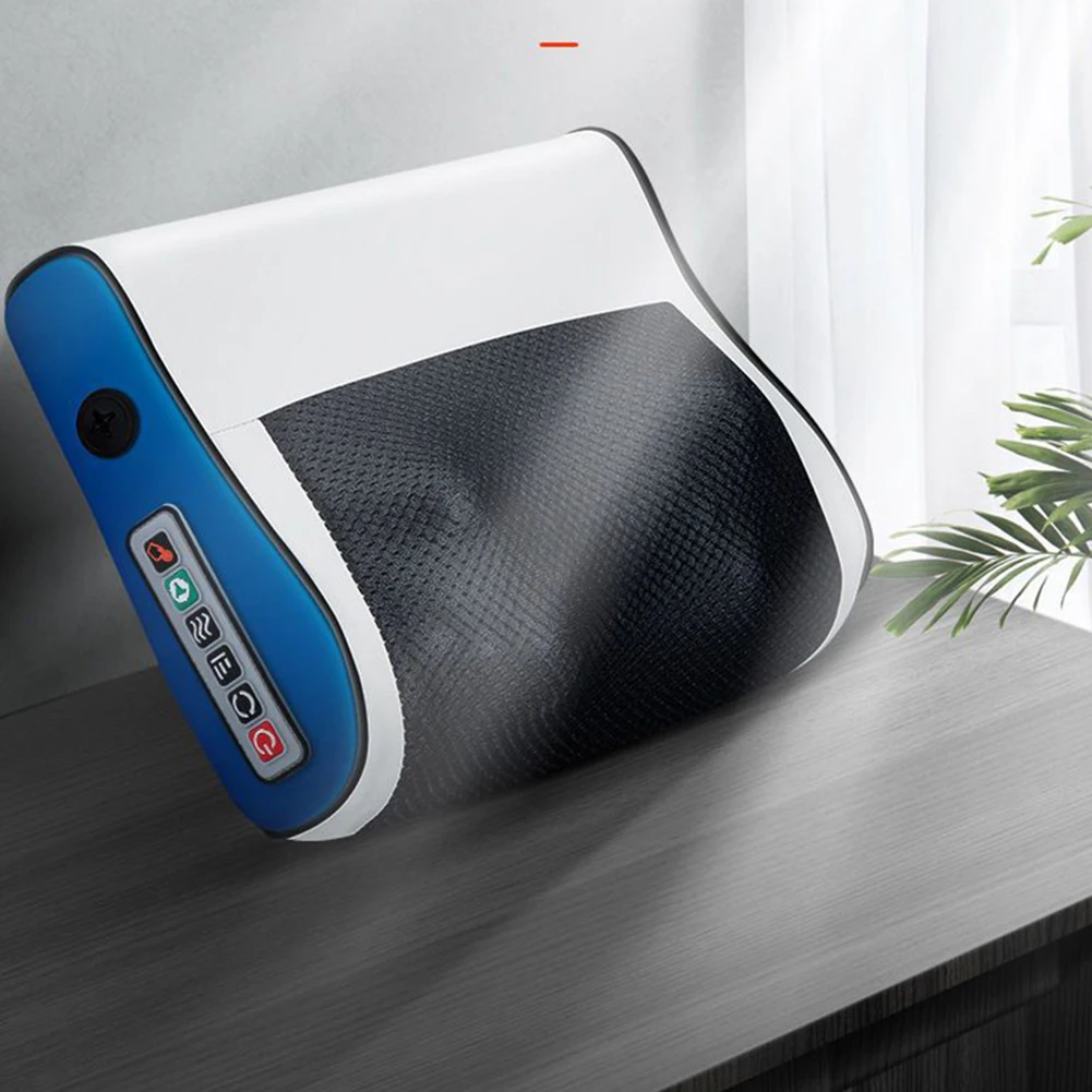 

3-режимная подушка для массажа шеи, многофункциональный горячий компресс, массажер для шеи, автомобильный массаж шейного отдела позвоночника для подростков, взрослых Eldely