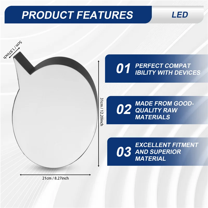 B23B Led Message Handwriting Letter Light Box Speech Bubble Shape Writing Board Add 1 Pen For Birthday Party Wedding