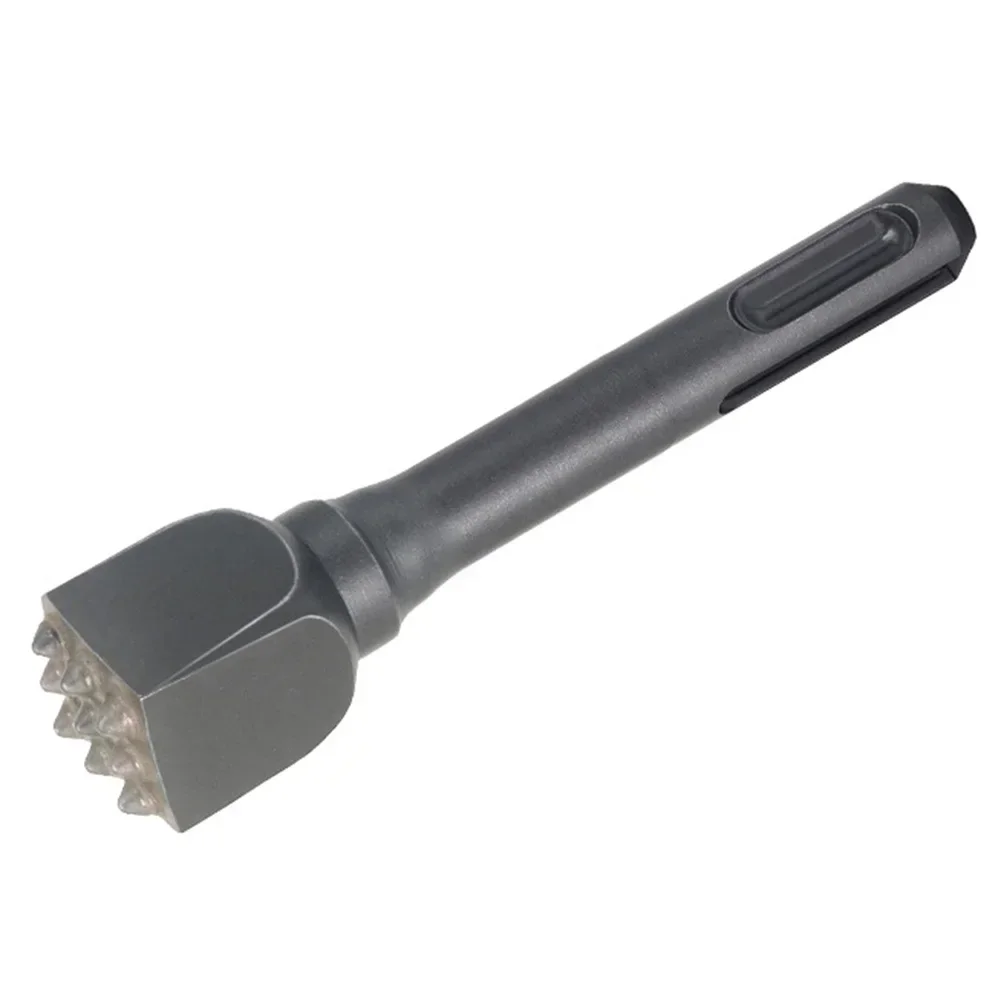 4Pcs Bushing Hammer Head Concrete Bits Designed for Demolition Hammer Use with Concrete Marble Metal Construction