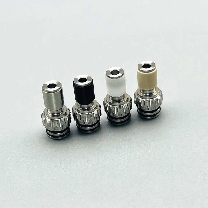 DSXハンマーデザインスタイル510ドリップチップセット316SSポムピークマウスピース径3mmベイプチップ RDA RBA RTAタンクアトマイザーアクセサリー用