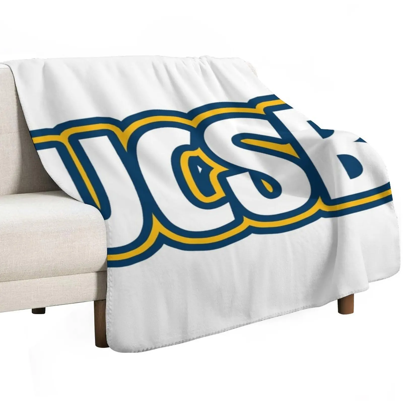 UCSB University of California Santa Barbra Throw Blanket Sofa Quilt Blankets For Sofas Decoratives Baby Nap Blankets