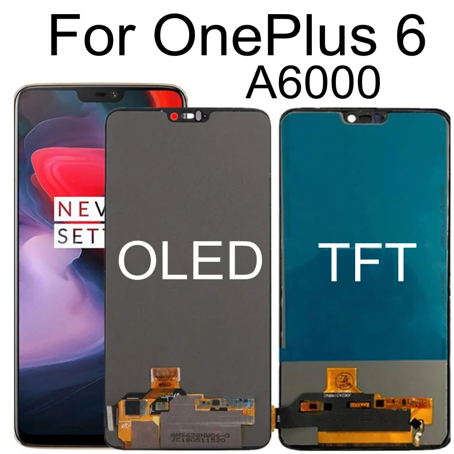 

6.41" LCD FOR Oneplus 6t LCD Display+Touch Screen Digitizer Assembly Replacement Accessories for One plus 6T LCD screen