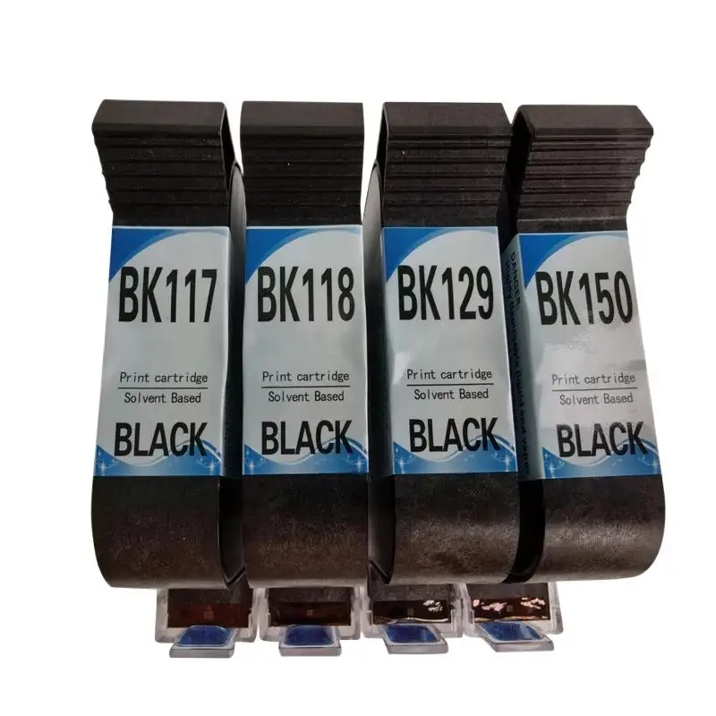 

BK129 BK150 BK117 BK118 BK119 BK652 BK640 Ink Cartridge For Domino All Model Handheld Inkjet Printer