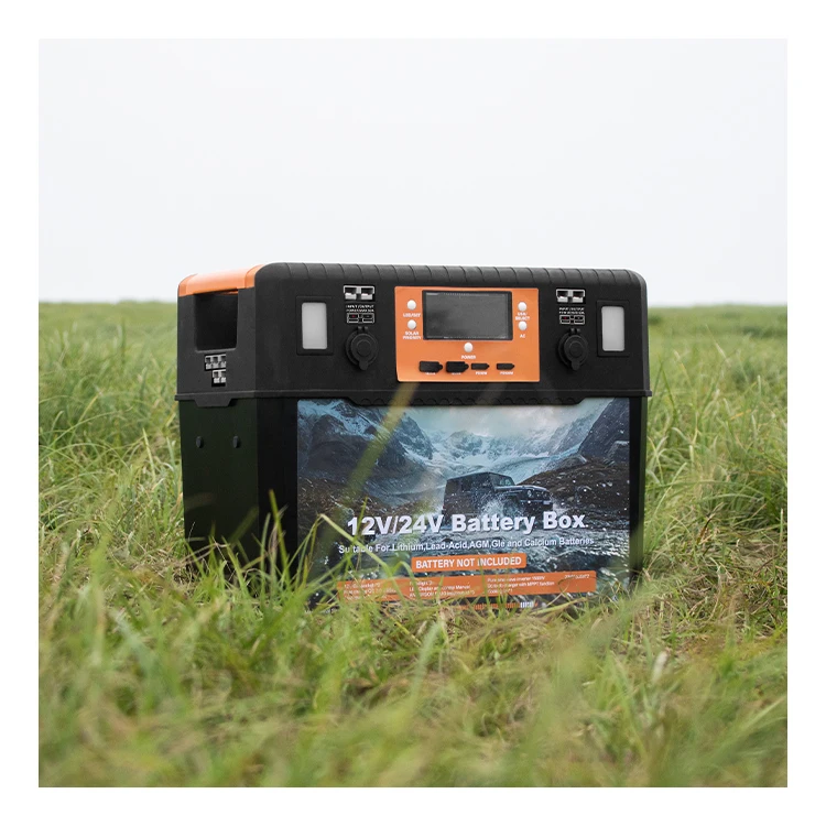 

Wholesale 12V Plastic Lithium Storage DIY Marine Empty Battery Box With 1500W Inverter Solar Outlet Box
