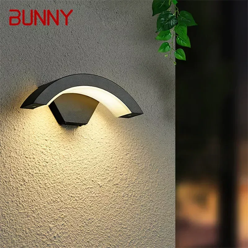 

BUNNY Contemporary LED Outdoor Wall Lamps Electric Simplicity Waterproof Balcony Hallway Courtyard Villa Gate Hotel