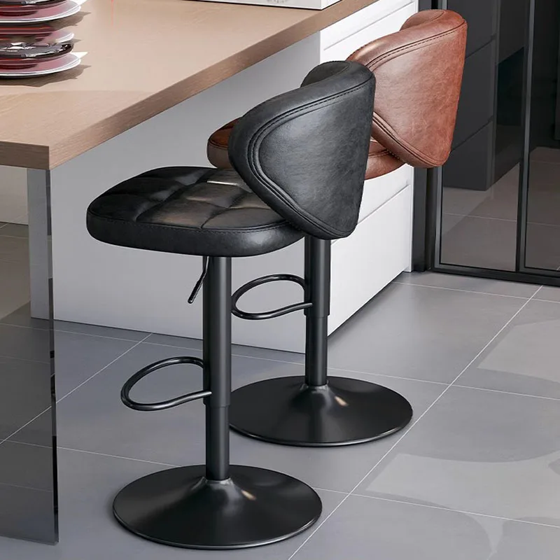 

Ergonomic Sustainable Bar Stools Restaurant Luxury External Station Bar Stools Commercial Counter Taburetes Coffee Furniture