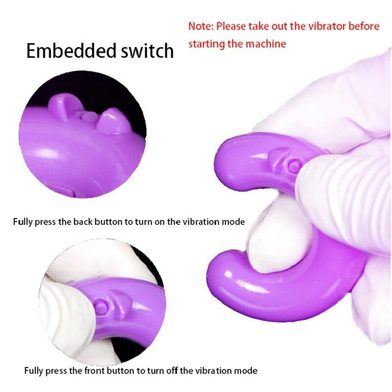 1 Pair Breast Vibrator Nipple Sucker Clips Vibrators Female Masturbators Erotic Intimate Toys Breast Stimulator Adult Products