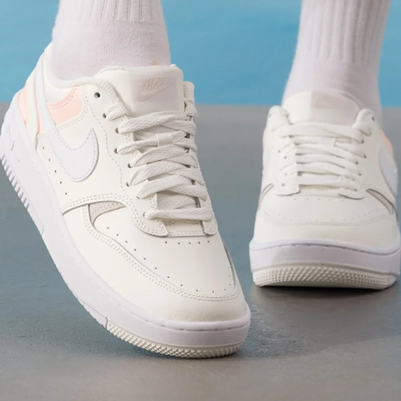 Nike Women's Court Vision Pink White Low-Top Casual Sneakers Skate Shoes DH3158-603