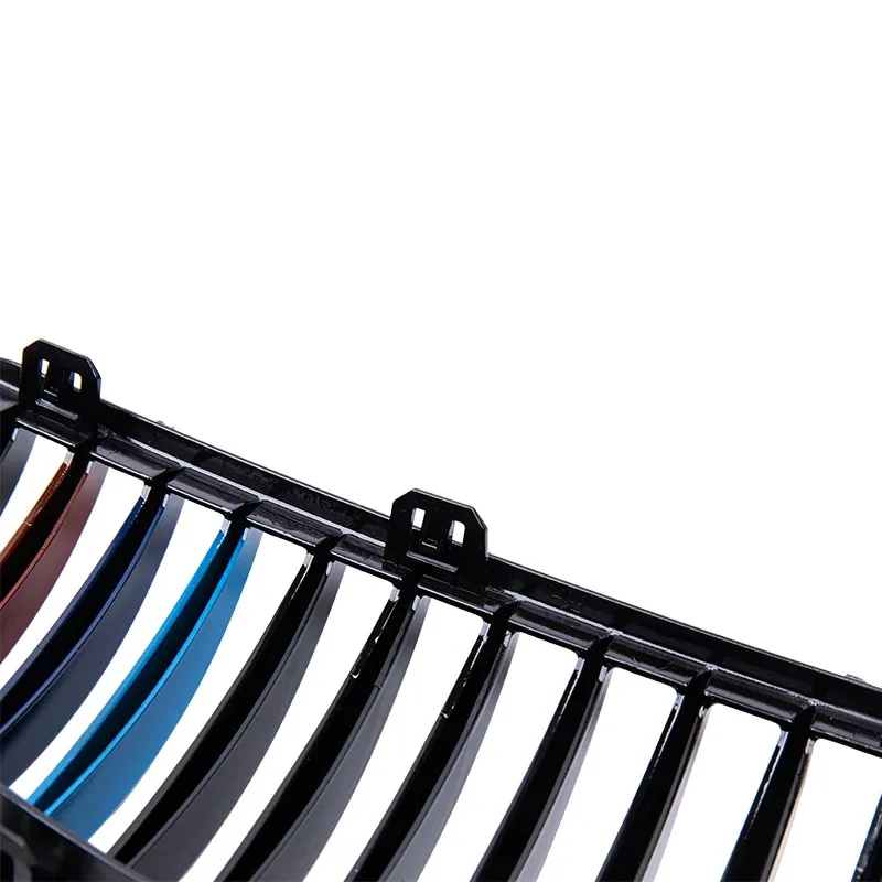 

Color Gloss Black Single Slat Sport Kidne Grille E90 E91 323i 325i 328i 330i 335i 2005-2008