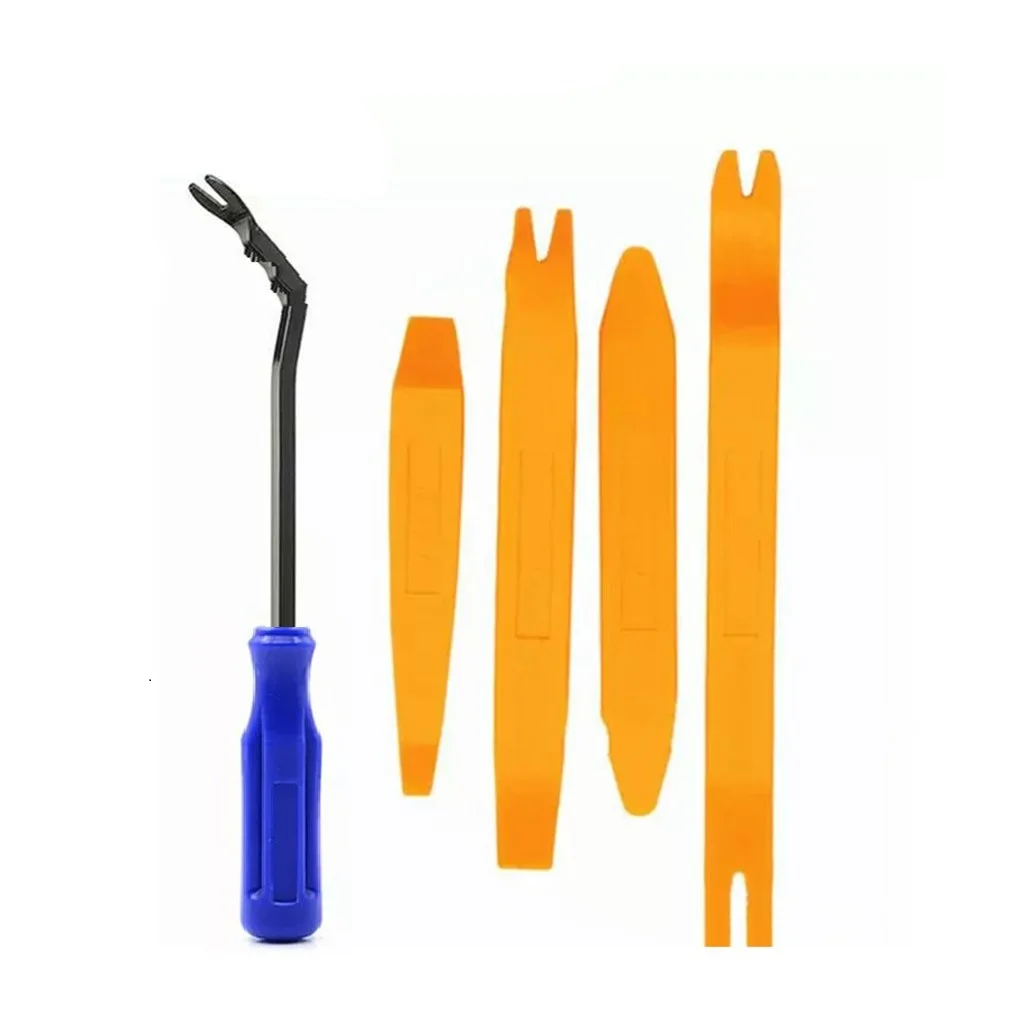 Car Door Clip Panel Trim Removal Tools Kit Navigation Blades Disassembly Plastic Car Interior Seesaw Conversion Repairing Tool