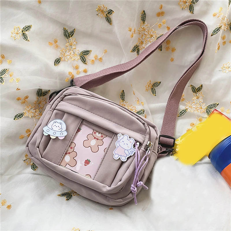 New Kawaii Bag Girls  New Transparent Bag Small Crossbody Bag For Women Purses and Handbags Shoulder Bag