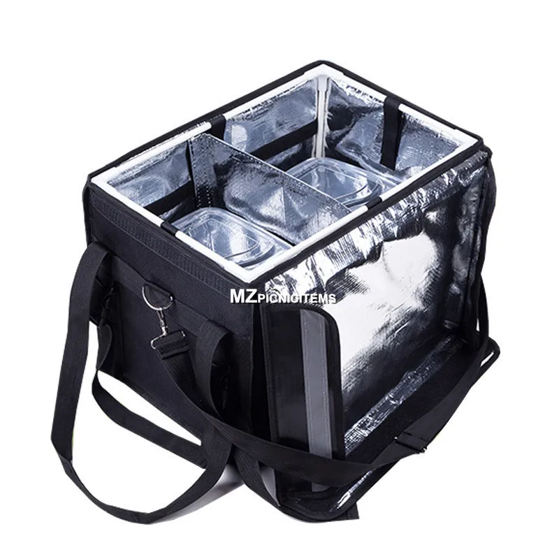 Camping Bag Thermal Picnic Basket Delivery Lunch Food Door Large Capacity Insulated Storage Box Portable Travel Coolers Supplies